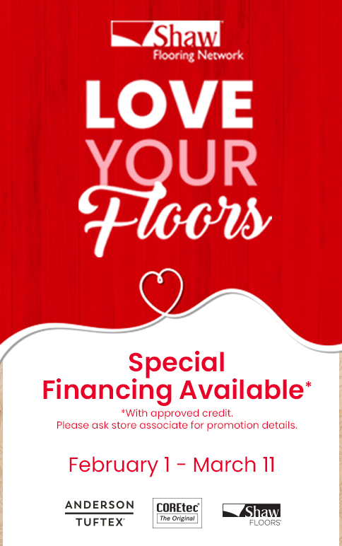 love your floors finance sale
