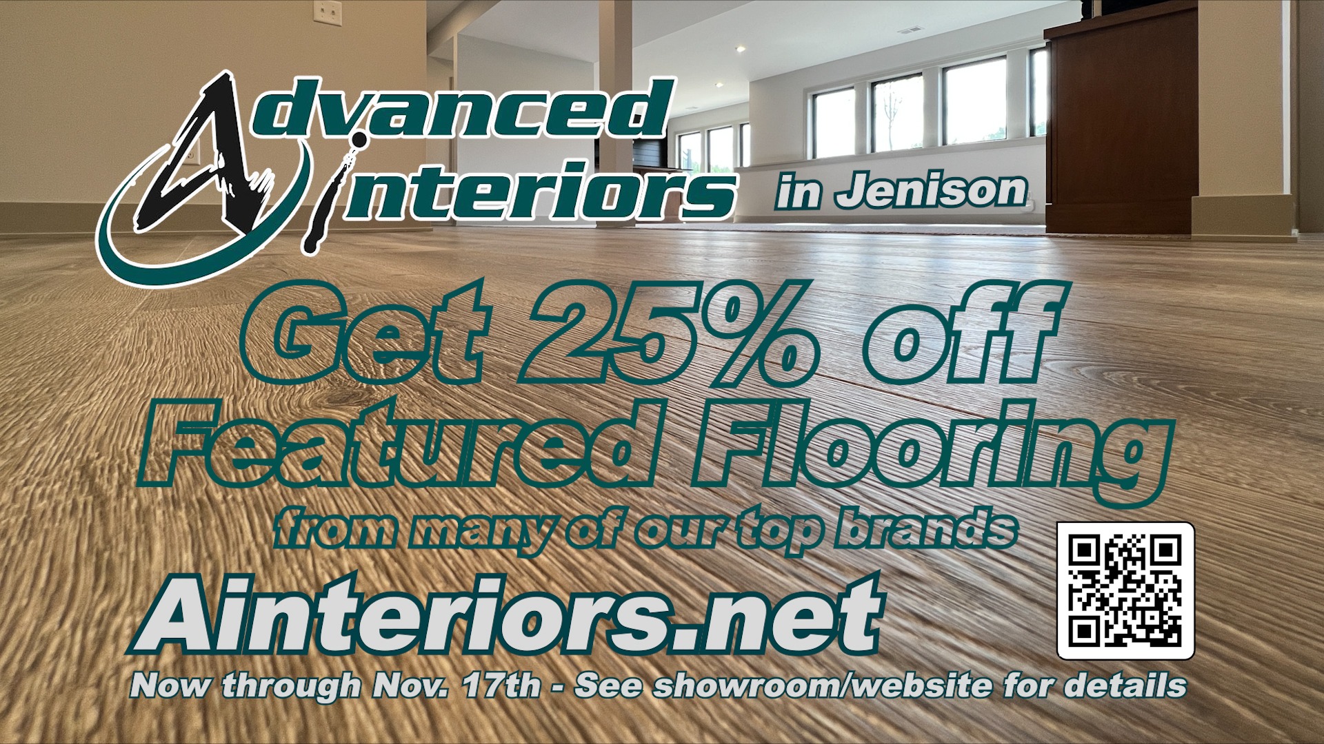 The Biggest Jenison Flooring Sale Event Ends Soon at Advanced Interiors