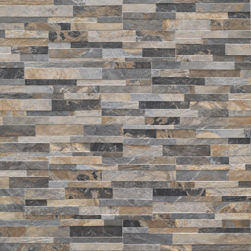 Color Wheel Linear Field Tile 2x8 in Architect Grey Matte from Daltile